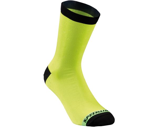 LINKS SOCK HYPER GREEN/BLACK