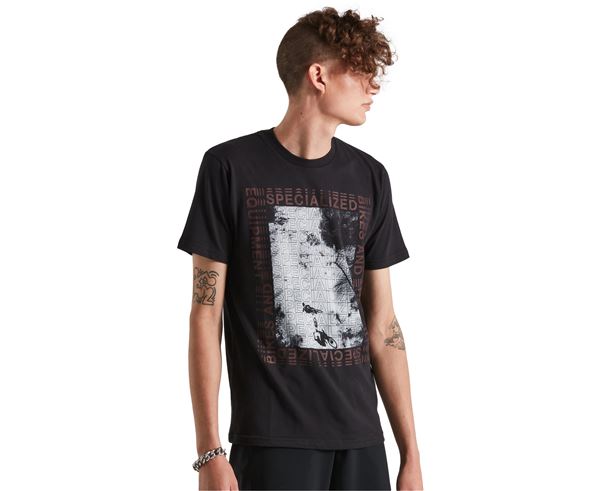DRIVEN TEE SS BLACK