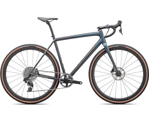 CRUX PRO SATIN CARBON/DEEP LAKE METAL/SMOKE/WHITE SAGE METAL