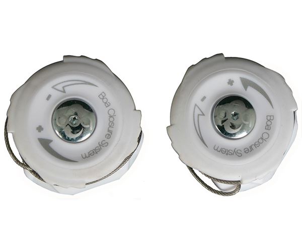 BOA S2-SNAP WHITE/WHITE/SILVER