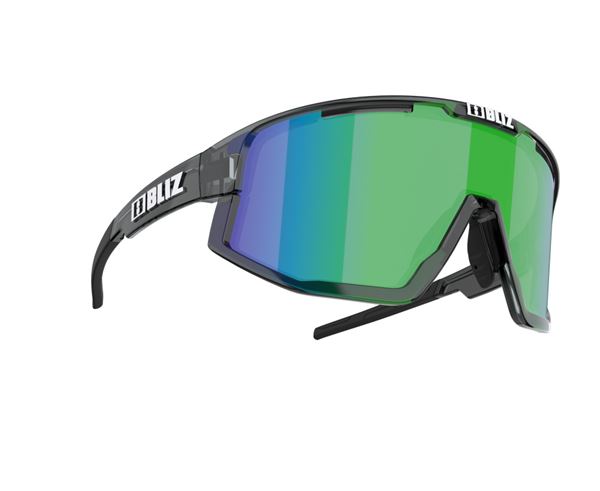 FUSION SMALL CRYSTAL BLACK/BROWN W GREEN MULTI