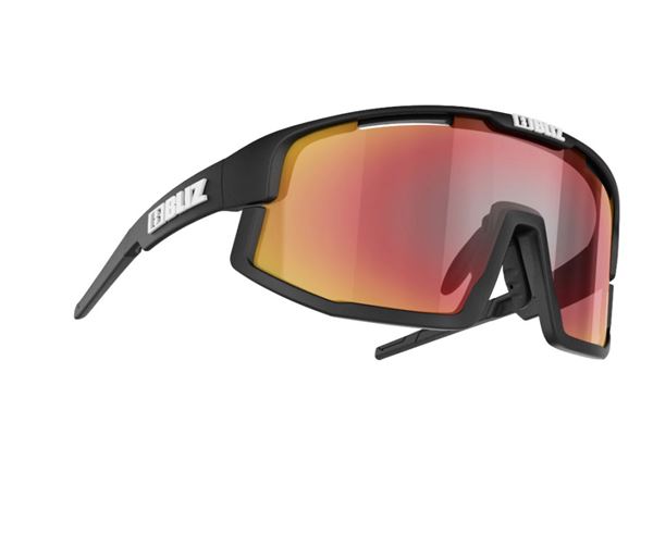 VISION MATTE BLACK BROWN W RED MULTI