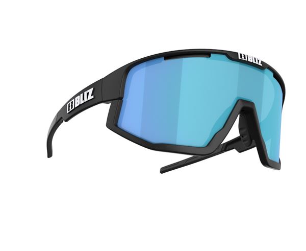 FUSION BLACK/MATT BLACK SMOKE W BLUE MULTI