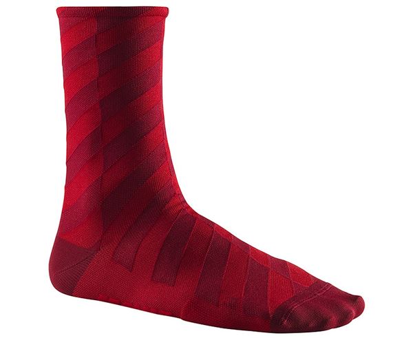 CALCETINES GRAPHIC MOSAIC CABERNET RED