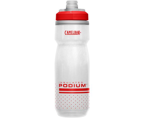 PODIUM® CHILL INSULATED BOTTLE FIERY RED/WHITE 620ML
