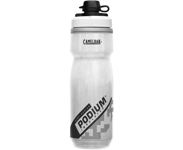 PODIUM® DIRT SERIES CHILL INSULATED BOTTLE WHITE 620ML