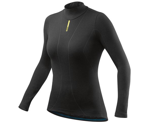 CAMISETA INTERIOR MANGA LARGA COLD RIDE MUJER BLACK
