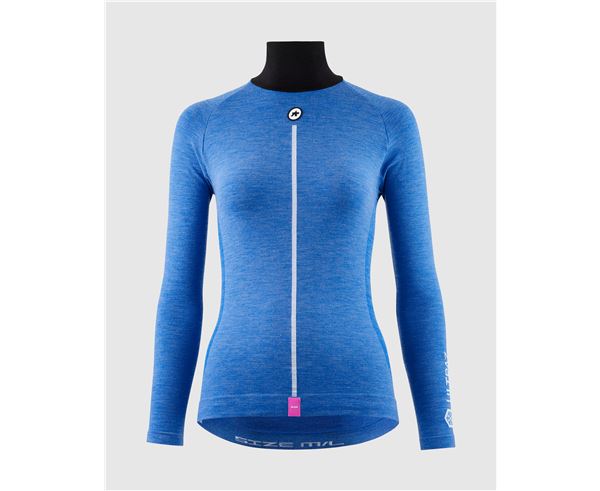 WOMENS ULTRAZ WINTER LS SKIN LAYER P1 CALYPSO BLU