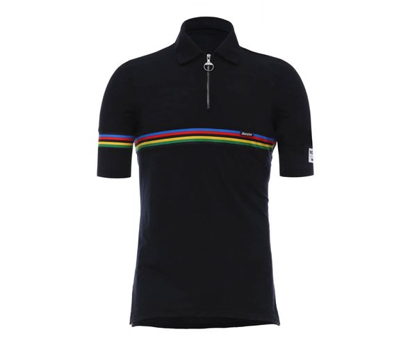 POLO MANGA CORTA LAN UCI NEGRO