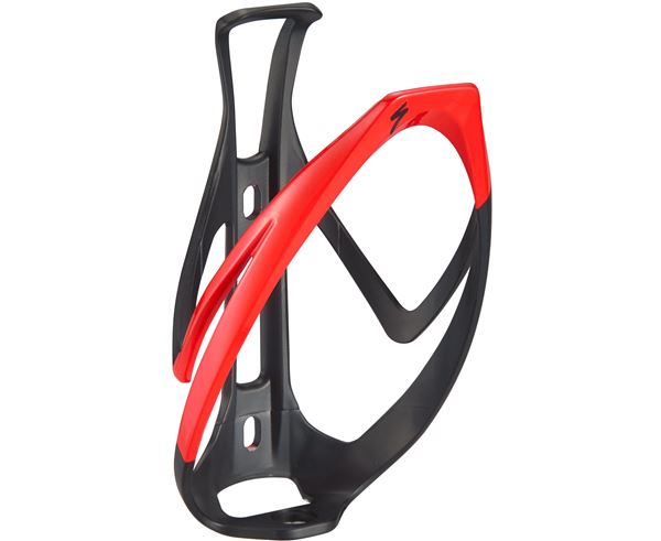 RIB CAGE II MATTE BLACK/FLO RED