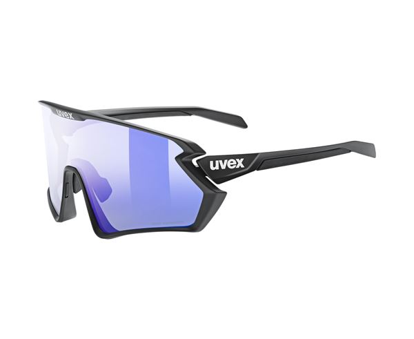 UVEX SPORTSTYLE 231 2.0 V BLACK MATT/LITEMIRROR BLUE