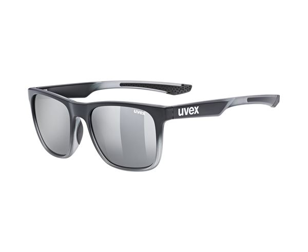 UVEX LGL 42 BLACK TRANSPARENT/MIRROR SILVER