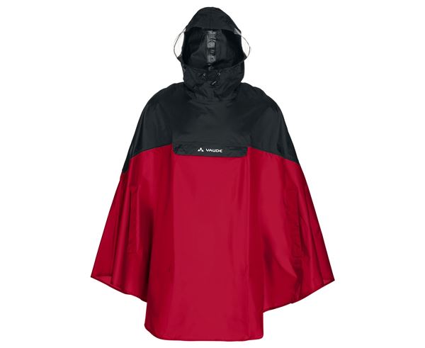 COVERO II RAIN PONCHO INDIAN RED