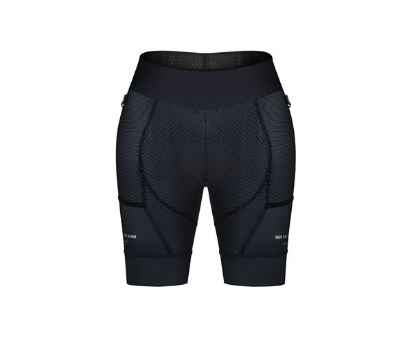 CULOTTE CORTO COMMANDER SIN TIRANTES MUJER BLACK - K6