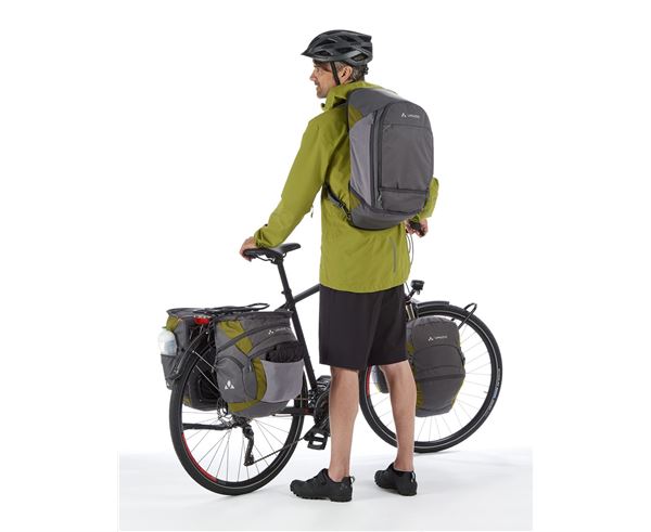 Conjunto de alforjas Vaude Karakorum Pro Iron/Bamboo