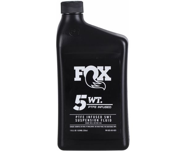 Aceite para horquillas Fox 5WT Teflon Infused 32oz (946ml)