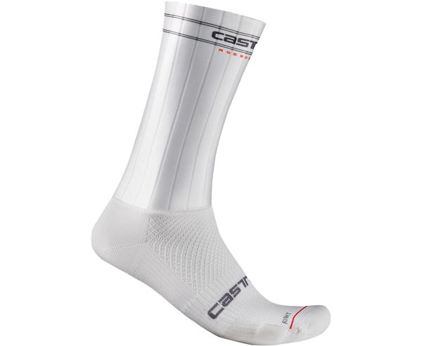 Calcetines Castelli Fast Feet 3 Sock White