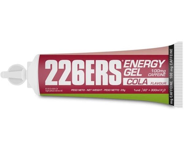 Gel energético 226ers ENERGY GEL COLA - 100mg cafeína 25g