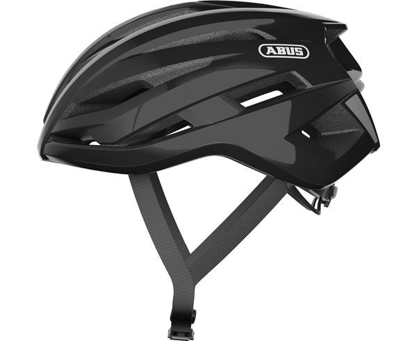 Casco ABUS Stormchaser Shiny Black