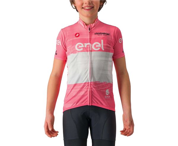 Maillot corto infantil Castelli #Giro106 Kid 6A Rosa Giro
