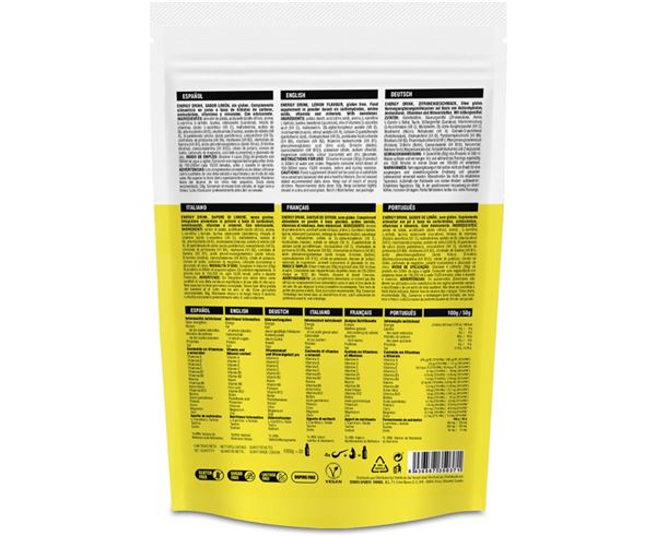 Bebida energética 226ERS ENERGY DRINK Limón 500g