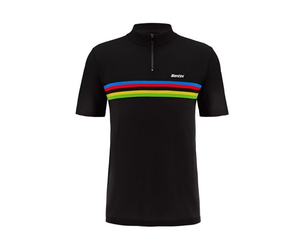 Polo Santini UCI World Champion Negro