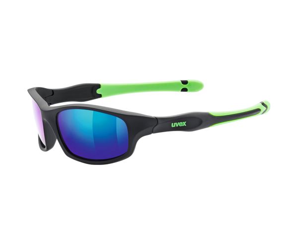 UVEX SPORTSTYLE 507 BLACK MAT GREEN/MIRROR GREEN