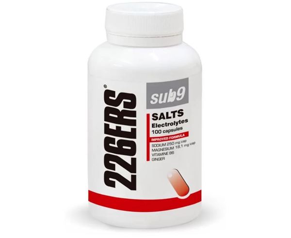 SUB9 SALTS ELECTROLYTES 100 CÁPSULAS