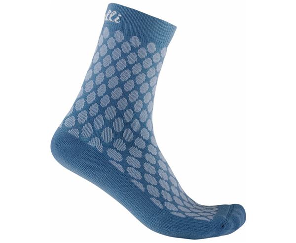 SFIDA 13 W SOCK DARK STEEL BLUE/LIGHT STEEL BL