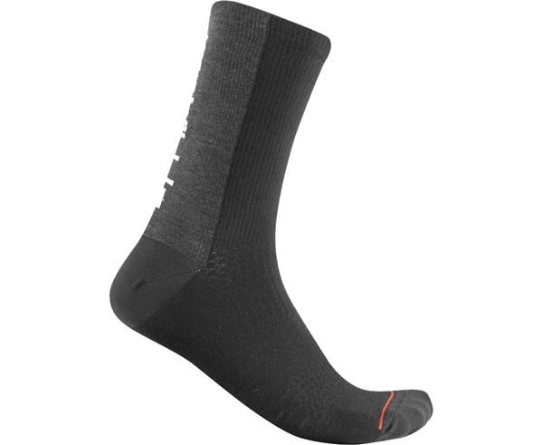 WOOL 18 SOCK BLACK