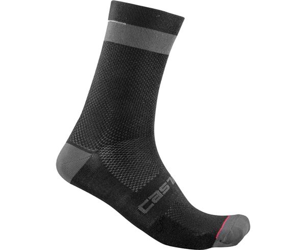 ALPHA 18 SOCK BLACK/DARK GRAY