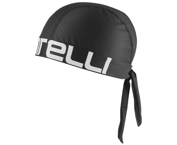CASTELLI BANDANA BLACK/WHITE