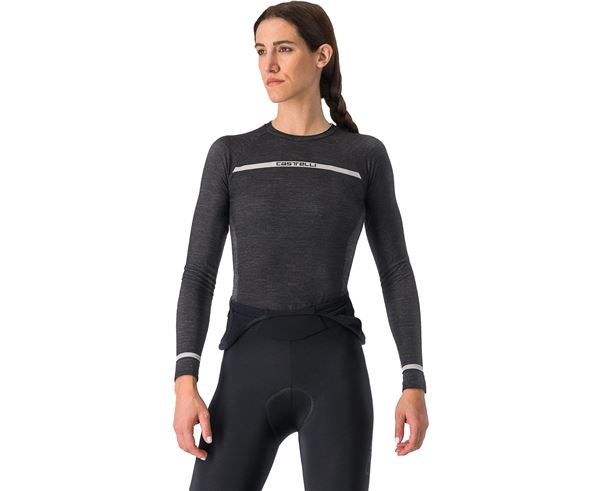 MERINO SEAMLESS W BASELAYER BLACK
